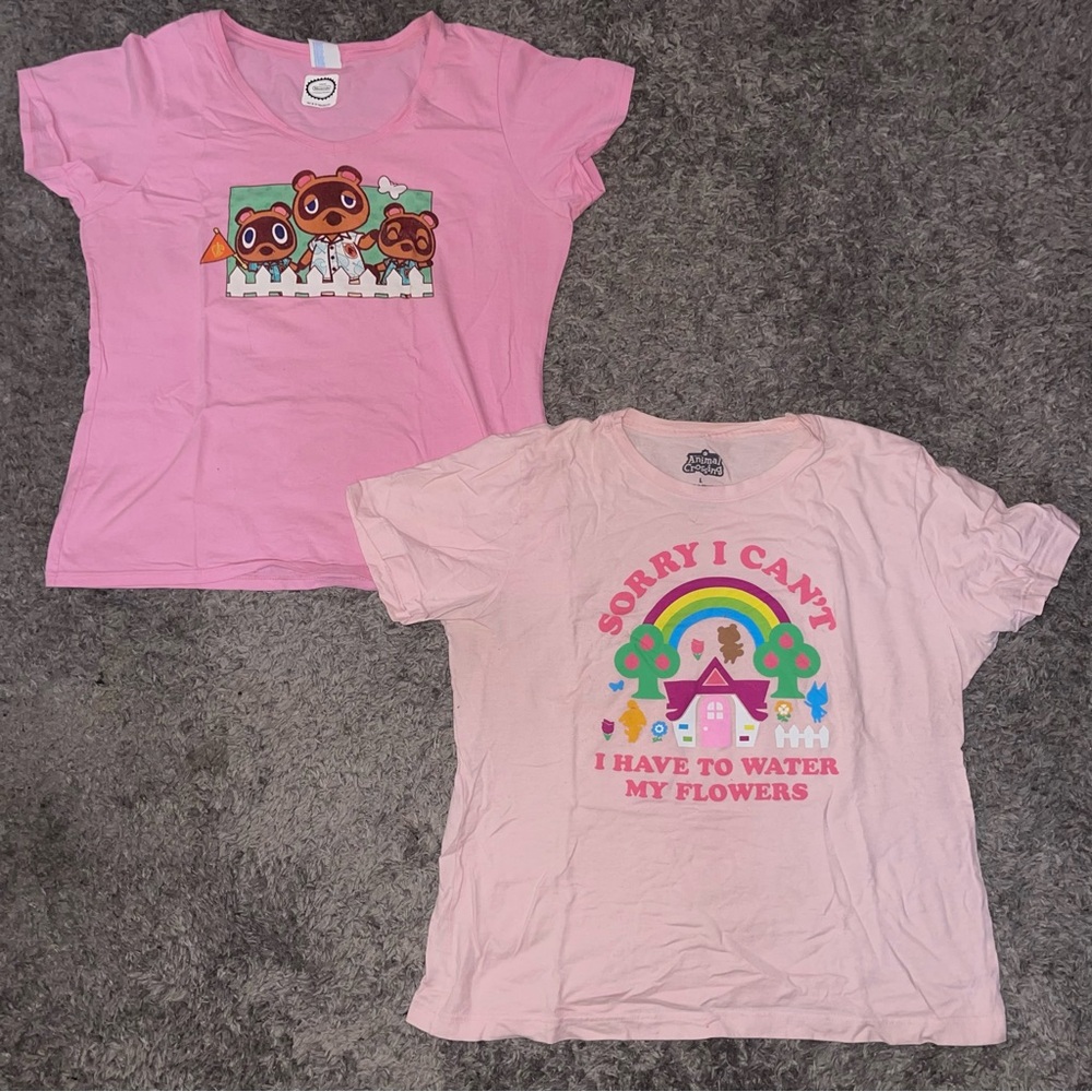 Animal Crossing Tees (2 pc)
